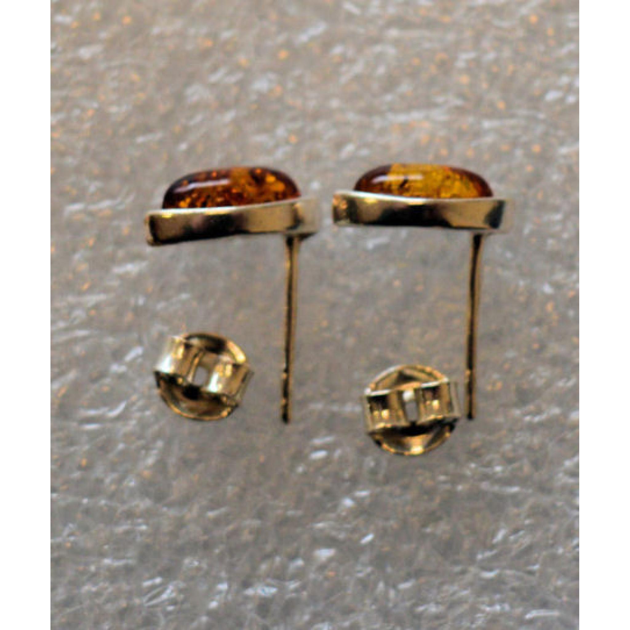 Amber Stud earrings