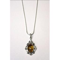 Timeless Classic Amber Pendant Necklace.jpg