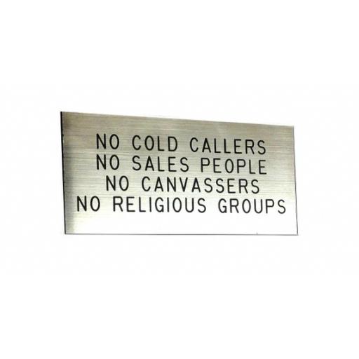No Cold Callers
